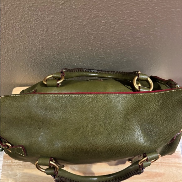 Dooney & Bourke Large Florentine Leather Satchel - Picture 9 of 12